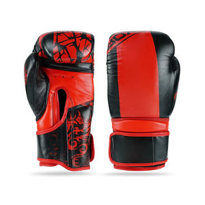 Gants de boxe en cuir de qualité supérieure avec logo et marque personnalisés extensibles pour le MMA et le sparring de compétition - Product Image 4