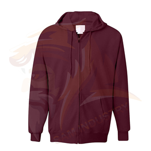 Sweat-shirts à capuche pour hommes de qualité supérieure, impression numérique unie, logo personnalisé, streetwear, écologiques, respirants, chauds pour l'hiver, en coton - Product Image 4