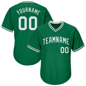 Camiseta de Béisbol Personalizada con Cuello en V, sin Mangas, Impresión por Transferencia de Calor, Transpirable, con Nombre del Equipo, Absorbe la Humedad, Poliéster, Unisex - Product Image 2