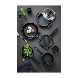 Mini pentola con coperchio da 1,5 litri antiaderente per cottura su fornello - Product Image 2