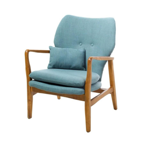 Modern Lounge Chair Home Living Room Furniture Eco-Friendly Teak Wood With Cushion Super Comfortable <b>Seating</b> for Living Room - Product Image 4