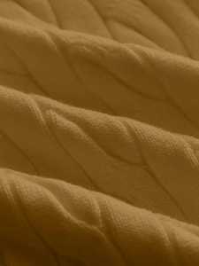 เสื้อสเวตเตอร์คอวีถักลายเคเบิ้ลสำหรับผู้ชาย สวมใส่สบาย แขนยาว เหมาะสำหรับฤดูใบไม้ร่วงและฤดูหนาว เสื้อไหมพรมอุ่นๆ ขายส่งจากโรงงาน รับผลิตแบบ OEM - Product Image 5