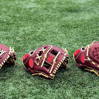 Guantes de Softbol Personalizados al por Mayor, Guantes Profesionales de Béisbol de Cuero Vacuno de Alta Calidad