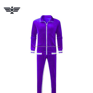 Ensemble de vêtements de sport pour homme personnalisé de qualité supérieure, veste zippée intégrale et jogging coupe classique, décontracté, respirant, polaire, hiver - Product Image 5