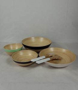 ผู้ค้าส่งคุณภาพสูงที่ขายดีที่สุดเป็นมิตรกับสิ่งแวดล้อมไม้ไผ่สลัดเซิร์ฟเวอร์ไม้ไผ่สําหรับสลัดอาหารผสมชุดเครื่องครัว ODM - Product Image 2