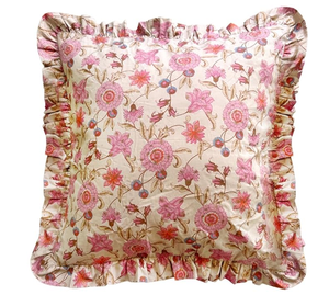 Funda de Cojín Cuadrada Elegante en Beige y Rosa para Decoración de Sala de Estar y Dormitorio, Suministro Directo de Fábrica, Disponible a Precio Accesible - Product Image 6