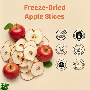 Rodajas de Manzana Orgánicas Liofilizadas (FD) Dulces, Empacadas al Vacío, Compra al por Mayor al Mejor Precio de la India - Product Image 3