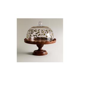 Elegante soporte de madera para exhibir pasteles, cupcakes y repostería en bodas, fiestas de cumpleaños, mostradores de panadería y mesas. - Product Image 1