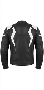 Custom Made MotoCP Racing Jacket/Chaqueta Stylish Leather Riding Gear Protection Level 2 CE Certified - Product Image 2