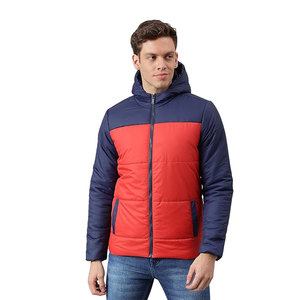 Solid Color Polyester Casual Winter Warm Regular Fit Best Zipper Closure <b>Men</b> Puffer Jackets Wholesale <b>Men's</b> Puffer Jackets - Product Image 5