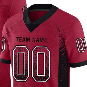 Jersey de Fútbol Americano Personalizado por Sublimación, 100% Poliéster, Uniforme de Equipo Informal Personalizado, Ropa Deportiva con Estampado OEM para Jugadores - Product Image 2