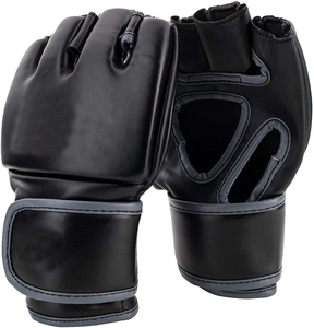 Guantes de Boxeo Profesionales para Entrenamiento de Artes Marciales con Cierre Seguro de Gancho y Bucle - Product Image 1