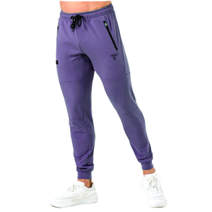 Men's Custom High Quality Casual Flared Jogger Track Pants Elastic Waistband Stacked Flare Polyester UV Protection Eco-Friendly - Product Image 4