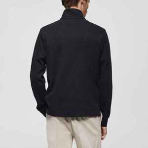 Winter Fleece Men's Quarter Zip High Quality Low MOQ Breathable <b>Hoodies</b> Comfortable - Product Image 4