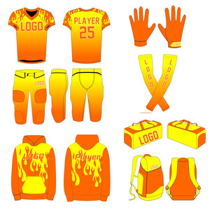 Custom Manufacturer American Football Uniform New Style Best <b>Material</b> Fine Quality American Football Uniform OEM Service - Product Image 2