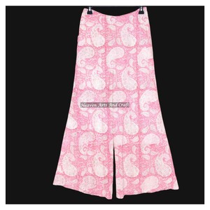 Customized Lightweight Cotton Palazzo <b>Pants</b> For Women <b>Summer</b> Loose Fit Wide Leg Breathable Trousers Available For Wholesale - Product Image 2