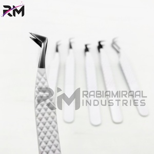 RMI แหนบขนตาสแตนเลสแบบปลายแหลมสีดำถึงสีขาว - Product Image 6