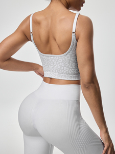 Sujetador Deportivo Personalizado para Niñas, Tejido Elástico Cómodo, Ropa Deportiva con Soporte, para Entrenamiento, Running, Gimnasio, Malla Transpirable, Ecológico - Product Image 6
