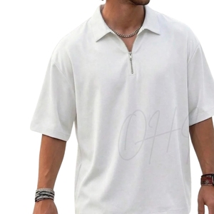 เสื้อยืดคอกลมแขนสั้นทรงโอเวอร์ไซส์ผู้ชาย พิมพ์ลายโลโก้ตามสั่ง คุณภาพสูง ระบายอากาศได้ดี น้ำหนัก 320 กรัม ทรงไหล่ตก ลายมัดย้อม - Product Image 3