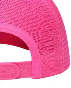 Gorra de Béisbol Rosa Personalizada, Estilo Trucker, con Malla Transpirable en la Parte Trasera, Ajustable con Broche, Lisa, con Logotipo Personalizado, para Uso Casual al Aire Libre - Product Image 5