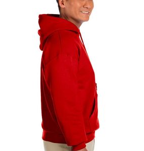 Clush Sports Sajjawal Zipper-Up Hooded Regular Fit 100% Cotton Fleece 400g Heavyweight Solid Eco-Friendly Windproof <b>Waterproof</b> - Product Image 3