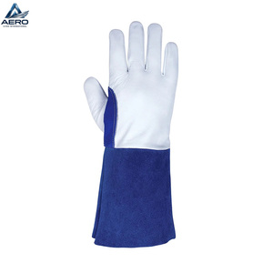 Guantes de Soldadura TIG de la Mejor Calidad en Piel de Cabra, Guantes de Protección para Soldadores, Guantes de Cuero Personalizados a Precio Económico - Product Image 6