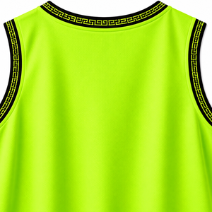 Ensemble unisexe de débardeur et short néon, sans manches, en polyester anti-humidité, séchage rapide, vêtements de sport, entraînement athlétique, gym, workout - Product Image 6