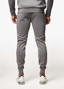 Ensemble de survêtement pour homme de qualité supérieure, coupe classique, avec fermeture éclair et capuche, style sportif, séchage rapide, en polaire, deux pièces. - Product Image 6