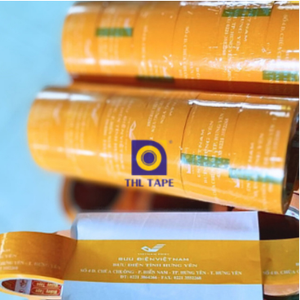 Acrylic Adhesive <b>Shipping</b> <b>Box</b> Packing Tape with Color Printed Logo Made in Vietnam High Quality Custom BOPP Waterproof - Product Image 2