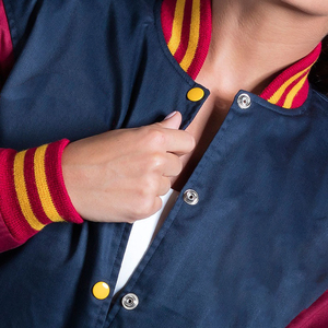 Chaqueta Varsity Acolchada para Mujer, Forro de Piel de Oveja, Algodón Impermeable y Transpirable, Forro de Satén, Alta Calidad, Superventas - Product Image 5