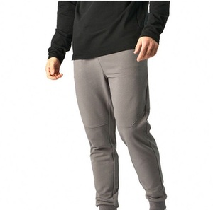 Pantalones Deportivos Casuales de Felpa con Mezcla de Algodón Suave, Cintura Elástica, Puños en los Tobillos y Bolsillos Laterales Funcionales - Product Image 3