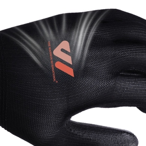 Guantes de Trabajo Recubiertos de PU, Forro de Poliéster, Revestimiento Antideslizante en la Palma, Guantes de Seguridad Duraderos, Protección Diaria para Manos en la Industria Electrónica - Product Image 4