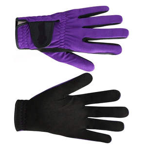 Gants de golf en cuir véritable Cabretta de couleur unie pour hommes et femmes, haute qualité, sur mesure, respirants, mode, cyclisme, logo, sport - Product Image 3