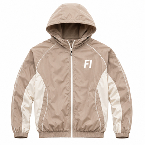 <b>Men's</b> Hooded Windbreaker <b>Jacket</b> Set Solid Color Contrast Stitching Quick Dry Casual <b>Summer</b> Outfit - Product Image 2