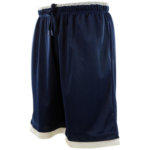 Shorts de sport en tissu mesh à étiquette privée, taille élastique avec cordon de serrage, séchage rapide, légers, pour hommes, pour la course à pied - Product Image 6