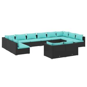 Conjunto de Muebles de Jardín en Negro y Azul Agua - Product Image 2