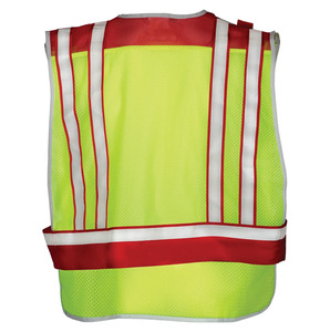 Chaleco de Seguridad Reflectante Personalizado de Fábrica, Chaleco de Alta Visibilidad para Construcción, Chalecos de Seguridad para Hombre con Múltiples Bolsillos Transpirables - Product Image 3