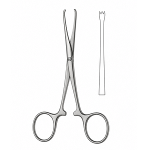 Pinzas de Chaput para agarre de tejidos intestinales |   Instrumento Quirúrgico Manual de Acero Inoxidable de Primera Calidad, Clase I - Product Image 3