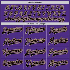 Custom <b>Purple</b> Wool Black Leather <b>Varsity</b> <b>Jacket</b> Old Gold Full-Snap Letterman Bomber <b>Jacket</b> Premium Unisex Team Sports Wear - Product Image 3