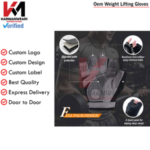 Gants de musculation respirants pour hommes et femmes, antidérapants, pour la salle de sport, l'entraînement et le fitness, vente en gros - Product Image 3