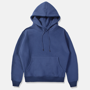 Sudadera con capucha para hombre, de doble capa de forro polar grueso, con cintura elástica ancha y corte clásico, en caja - Product Image 6