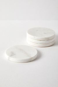 ชุดจานรองแก้วเซรามิกขอบหยักสีขาว 4 ชิ้น ดีไซน์มินิมอล ใช้ซ้ำได้ - Product Image 4
