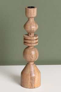 Handcrafted Wooden <b>Candle</b> <b>Holder</b> Set of 3 Minimalist Wooden <b>Candle</b> Stand Rustic Tabletop Wooden <b>Candle</b> <b>Holder</b> - Product Image 5