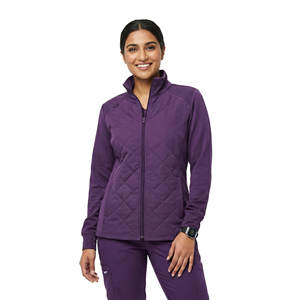 Chaqueta Quilted Resistente para Enfermeras, Uniforme Médico de Manga Larga para Hospital, Clínica, Consultorio Dental y Personal Sanitario - Product Image 1