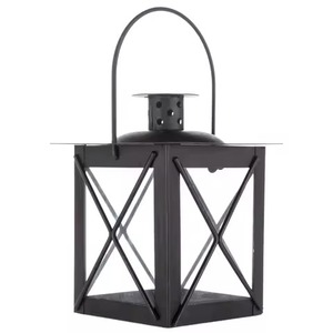 Farol de Metal Antiguo, Portavelas Clásico para Decoración de Hogar, Jardín, Bodas, Restaurantes, Hoteles y Eventos Tradicionales - Product Image 6