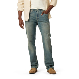 High Quality Men's Straight Jeans Hot Sale Hip Hop Style Washed <b>Stretch</b> Cotton Denim Streetwear <b>Pants</b> with <b>Cargo</b> Pockets - Product Image 1