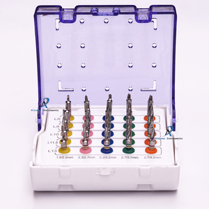 Kit de Implantes Dentales Cónicos, Juego de Brocas Quirúrgicas para Expansión Ósea, Acero Inoxidable, Manual, Reutilizable, Profesional, para Implantología - Product Image 2