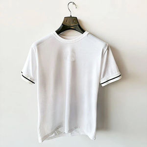 Fabricant de t-shirts en coton uni pour hommes, impression personnalisée, logo graphique, designs de t-shirts, sublimation, t-shirts pour hommes - Product Image 5