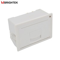 Impresora Térmica de Panel Brightek WH-E47 de 2 Pulgadas (58 mm) con Interfaces RS232, RS485, TTL y USB, 203 DPI, Compatible con Códigos de Barras, Blanco y Negro, en Stock