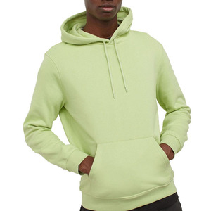 Sweat-shirt à capuche pour homme en coton et élasthanne épais avec poche frontale pour logo, tissu respirant et à séchage rapide - Pull à capuche d'hiver - Product Image 1
